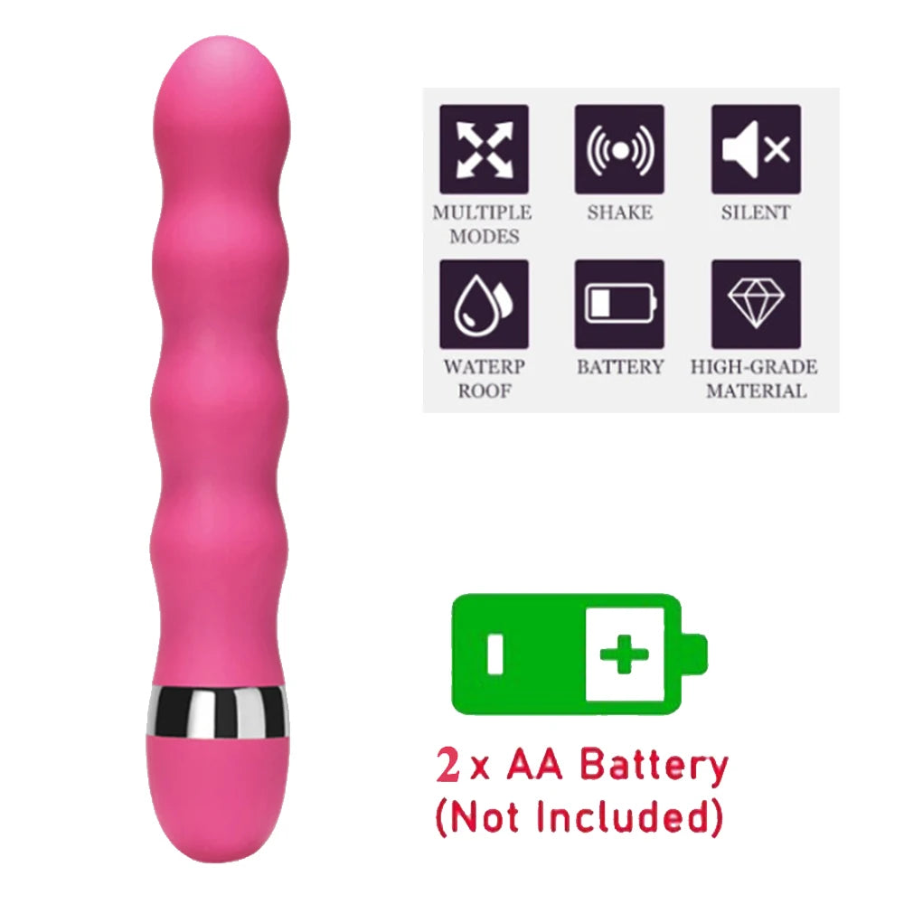 AV Vibrator Female Vagina Sex Toys Battery Dildo Masturbator for Women Anal Clitoris Massage Stimulator Adult 18 Erotic Sex Shop