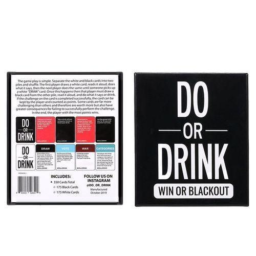 Do Or Drink Black