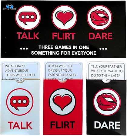 Talk Flirt Dare Cards