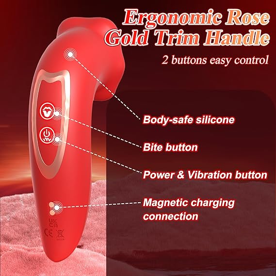 Portable Mouth Biting Vibrator