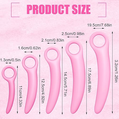 Dilators ( Light pink, purple)