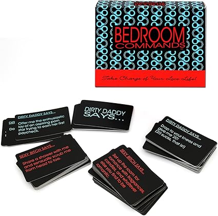 Bedroom Commands Card Game