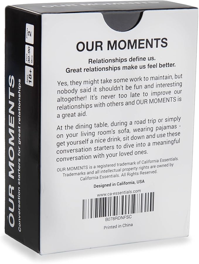 Our Moments Couple Cards Game