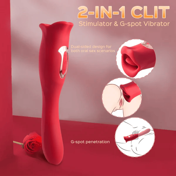 Mouth Biting Gspot Vibrator
