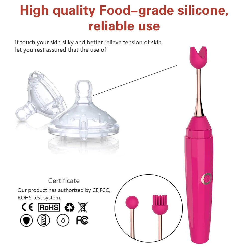 Vibrators For Women G spot Clitoris Stimulator Masturbation Mini High Frequency Vibration Magnetic Vibrator For Adult Sex Toys