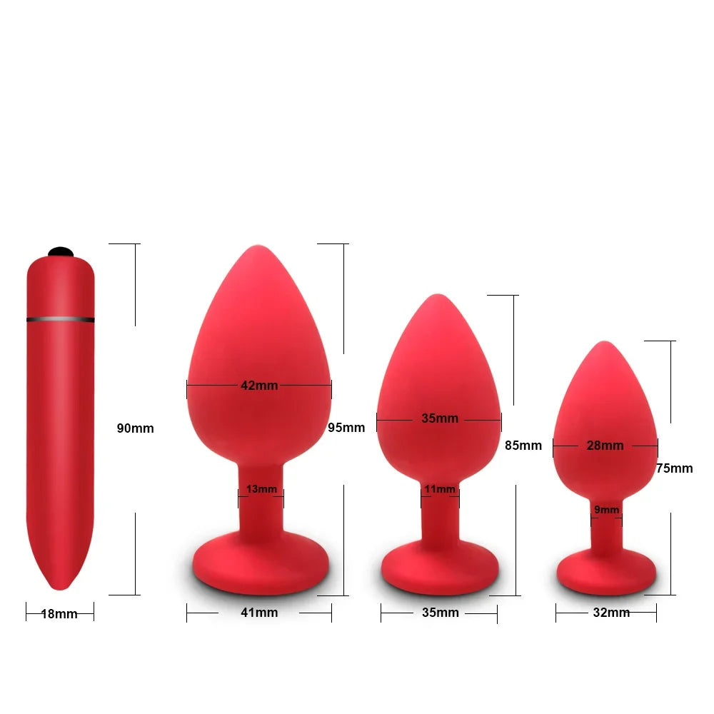 10 Speeds Mini Bullet Vibrator Massager Vagina Vibrator Erotic Masturbator Female Clitoris Stimulator Sex Toy for Women Anal Toy