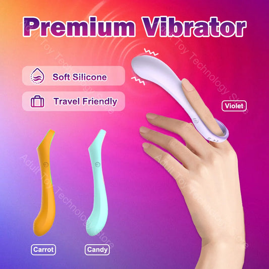 Portable Vibrator for Women, Whisper Quiet Massager, Female Clitoris Clit Vaginal Internal Vibrating Stimulation, Adult Sex Toys