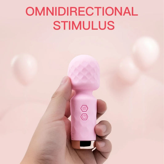 Mini Vibrator Sex Toys Personal BodyMassager Rechargeable Silent Strong ShockFemale Macturhator