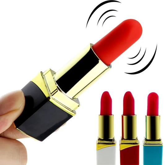 Mini Lipstick Women Vibrator Vaginal G-spot Dildos Massager Clitoral Nipple Vacuum Vibration Stimulator Female Couple Sex Toys