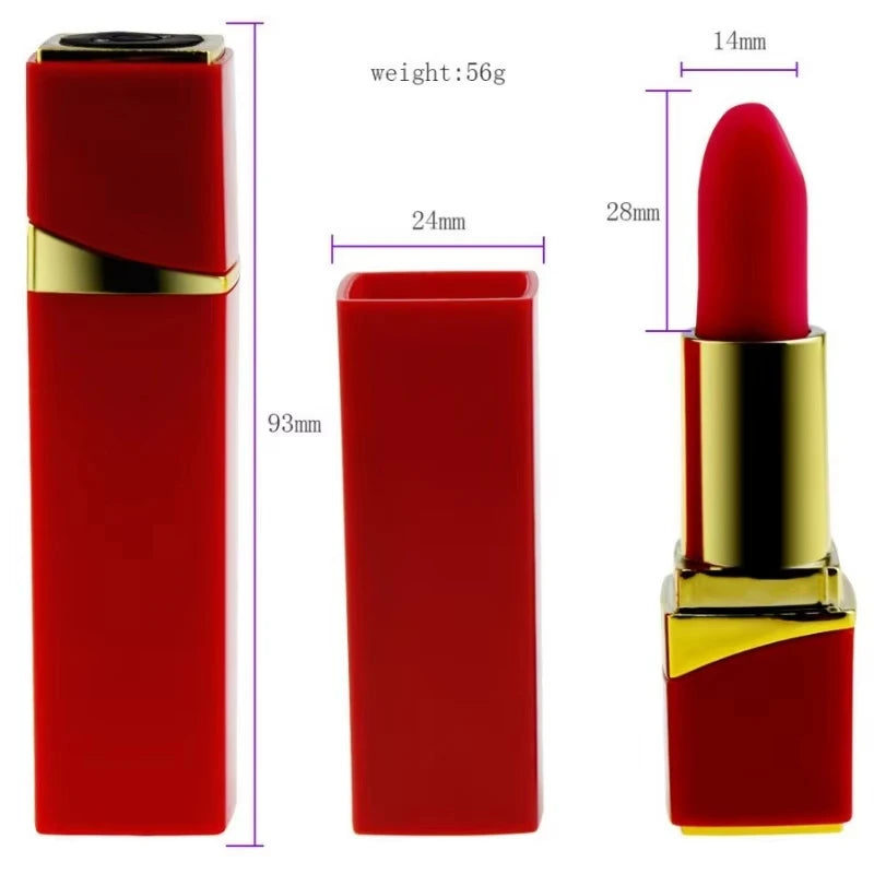 Mini Lipstick Women Vibrator Vaginal G-spot Dildos Massager Clitoral Nipple Vacuum Vibration Stimulator Female Couple Sex Toys