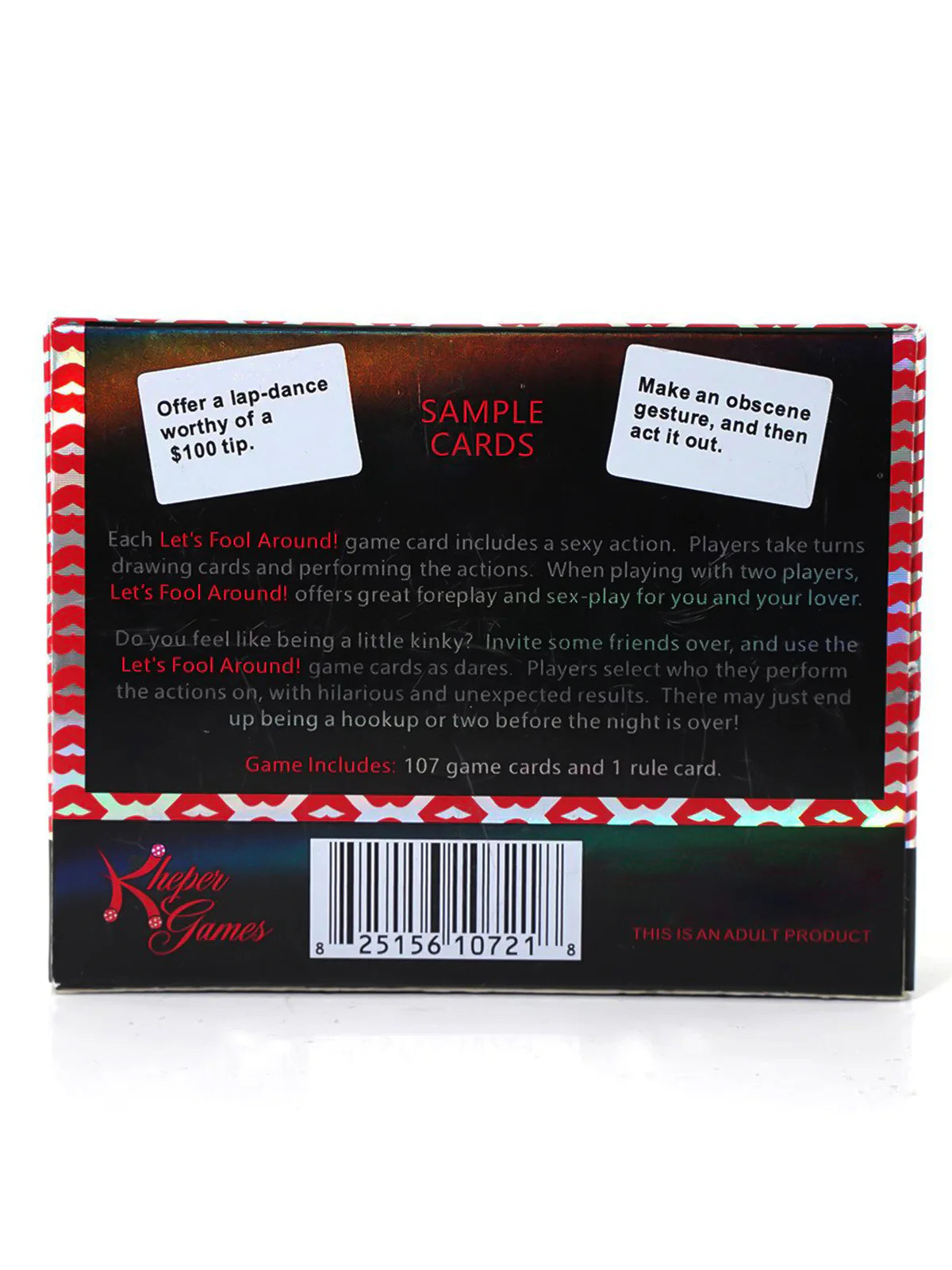 Lets Fool Around Card Game