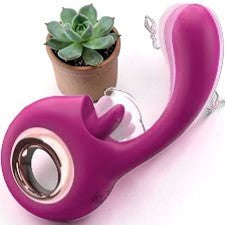 S-hande Woo Gspot & Licking Vibrator
