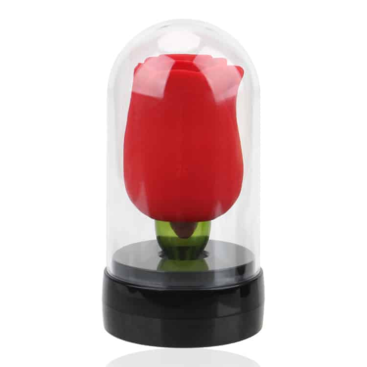 Rends Rose Vibrator (Red, Black)
